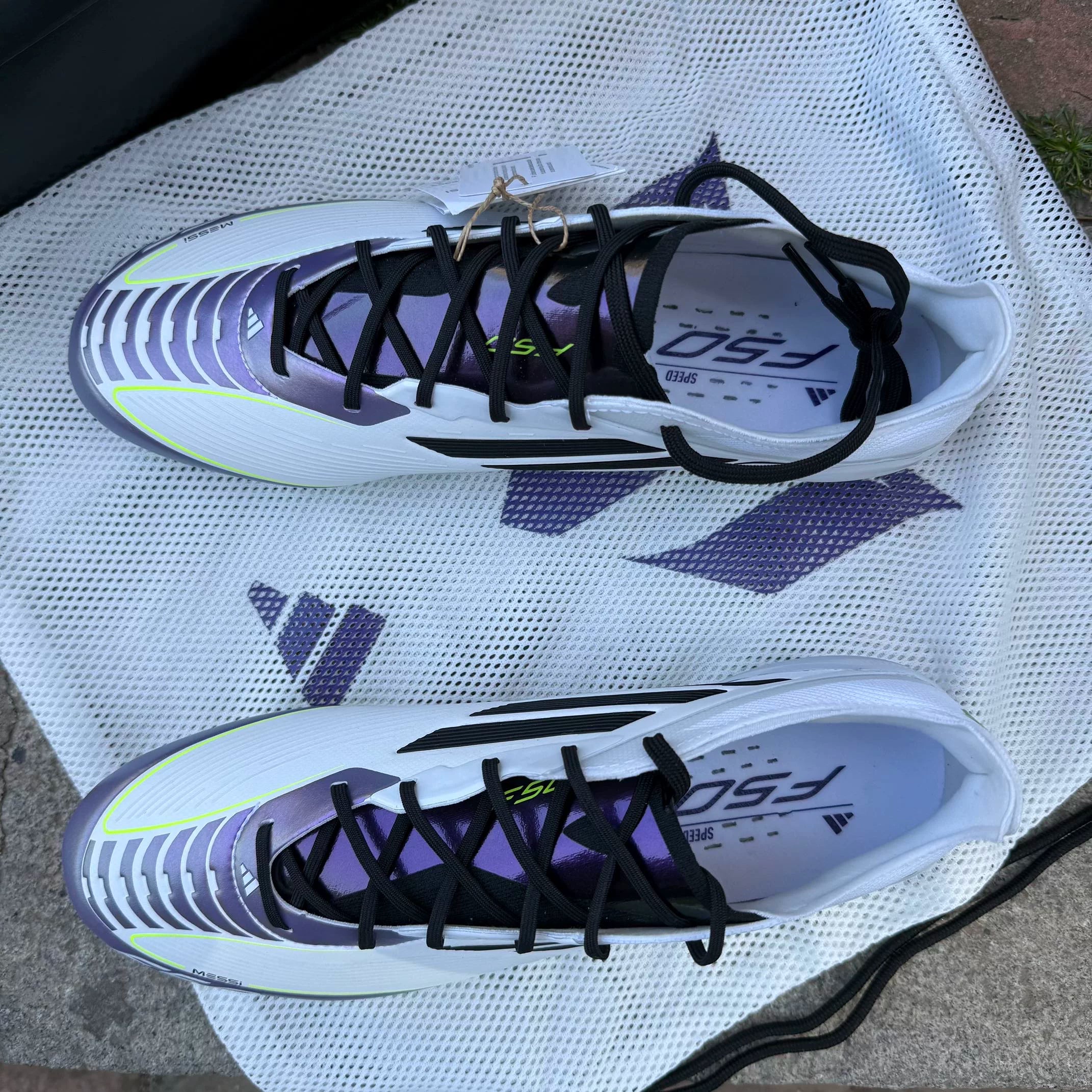Adidas F50 Messi FG - Vista laterale